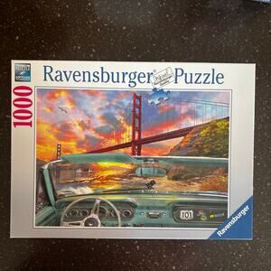 Ravensburger Puzzle 1000 Piece Golden Gate Bridge San Francisco New in Box